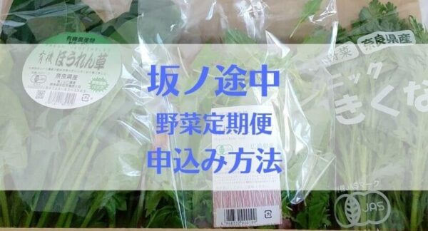 坂ノ途中　野菜定期便申込み方法